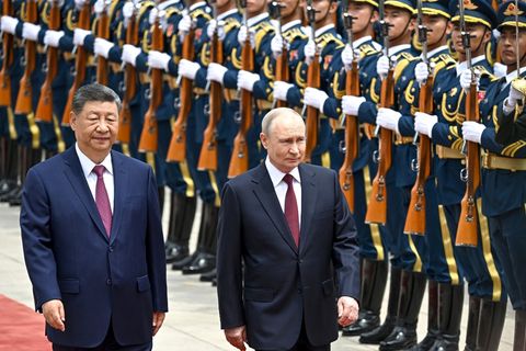 Putin und Xi fordern Frieden &ndash; und st&auml;rken gleichzeitig ihr Milit&auml;rb&uuml;ndnis