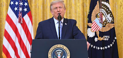 Trump wirft China &bdquo;gr&ouml;&szlig;ten Diebstahl von Wahldaten&ldquo; vor und verspricht Sieg &uuml;ber Iran