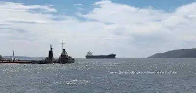 Russische Armee greift Frachter deutscher Reederei mit Drohnen an