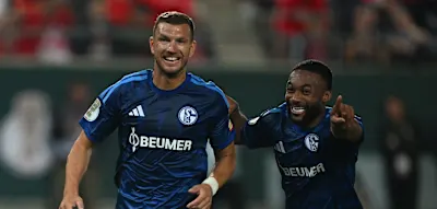 Dzeko trifft doppelt &ndash; Schalke entgeht in der Verl&auml;ngerung einer Blamage