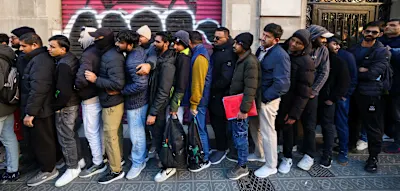 Spaniens Migrationskurs l&auml;sst die Zahl der Besch&auml;ftigten steigen &ndash; und die der Arbeitslosen