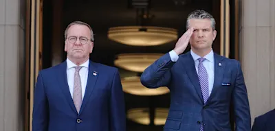 Verteidigungsminister Pistorius trifft US‑Kollegen Hegseth in Washington