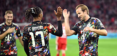 FC Bayern gegen Union mit Sch&uuml;tzenfest zum Wiesnstart