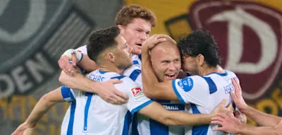 Auch der Fehlschuss des Jahres kann Hertha nicht stoppen