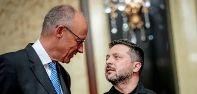 &bdquo;Wir bringen nun Tempo in die Produktion&ldquo; &ndash; Merz sagt Ukraine weitere Milliarden-Hilfe zu