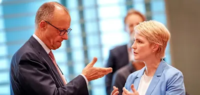 &bdquo;Sie haben die demokratische Mitte zerst&ouml;rt&ldquo; &ndash; Merz rechnet mit Schwesigs Wahlkampf ab