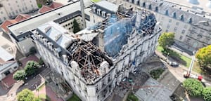 Zwei Verd&auml;chtige nach Rathausbrand in Limoges in Untersuchungshaft